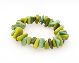 Tagua Armband Rakira Grün
