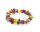 Tagua Armband Rakira, Rot Multi