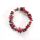 Tagua Armband Rakira, Rot Red/Grey