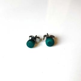 Tagua Studs Teal