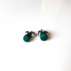 Tagua Studs Teal