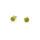 Tagua Ohrstecker 8 mm Topi Applegreen
