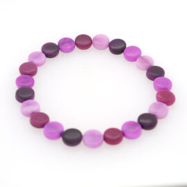 Tagua Armband Dulces Lila