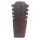 Wooden bust brown, jagged, Secondhand