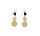 Brass Earring Cow Horn Bezei Giftbox not included