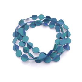 Seidenschmuck "Chip" Petrol