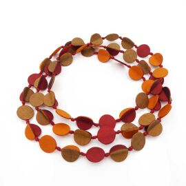 “Chip” Silk Jewelry, Indian Summer