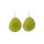 Tagua Earrings Hosty Bright Green
