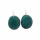 Tagua Ohrring Hosty Petrol