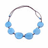 Tagua KetteTerra Corto, Glanz Turquoise