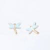 Dragonfly Studs in Mint