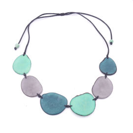 Tagua Kette Terra Corto, Matte Petrol-Mint
