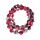 Seidenschmuck "Chip" Rot-Grau Batik