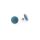Tagua Ohrstecker 12 mm DeepTeal