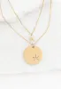 Community Gold Starfish Pendant Necklace Set
