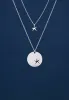 Community Silver Starfish Pendant Necklace Set