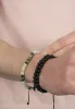 Vanguard Lava Bead Mens Bracelet
