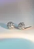 Lustre Bloom Studs in Platinum