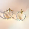 Aurora Circle Studs