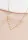 Brilliance V-Bar Chevron Zircon & Gold Necklace