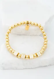 Give Hope, Wear Hope Beaded Bracelet