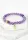 Lan Purple Agate Beaded Bracelet