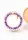 Lan Purple Agate Beaded Bracelet