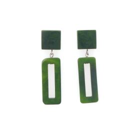 Tagua Ohrring Hebi