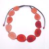 Tagua Kette Caro-Plum Mandarin