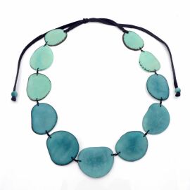 Tagua Kette Caro-Plum