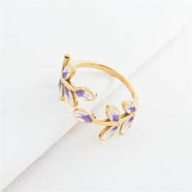 Seeds of Hope Ring in Lilac