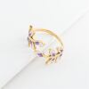 Seeds of Hope Ring in Lilac