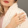 Seeds of Hope Ring in Lilac
