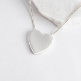 Silver Heart Necklace