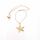 Golden Starfish Necklace