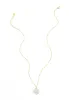 Ichthus Fish Necklace in Mint
