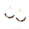 Kantha Sea & Sage Hoops