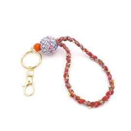 Kantha Braided Loop Bag Clip