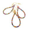 Kantha Looped Bead Bag Clip