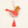 Paradiesvogel Lintu orange