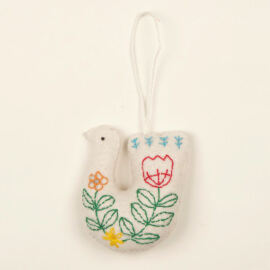 Paix Felt ornament