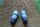 Ohrringe Color Block hellblau/blau