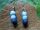 Ohrringe Color Block hellblau/blau