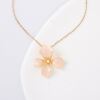 Hope in Bloom Misty Rose Necklace