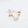 Moon Drop Earrings