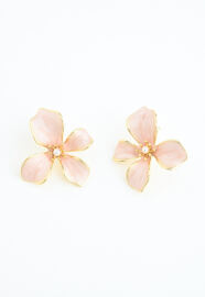Hope in Bloom, Misty Rose Earrings