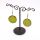 Tagua Earrings LEA Kiwi