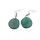 Tagua Earrings LEA Teal
