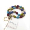 Kantha Sea & Sage Necklace 56 cm