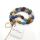 Kantha Sea & Sage Necklace 56 cm